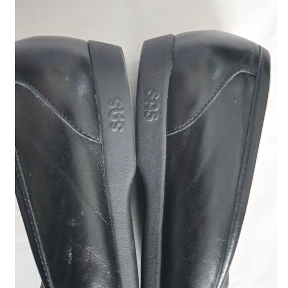 SAS Women's Tripad Comfort Black Leather Kiltie Tassel Slip-On Loafer Size 9 ½ M - Picture 9 of 10